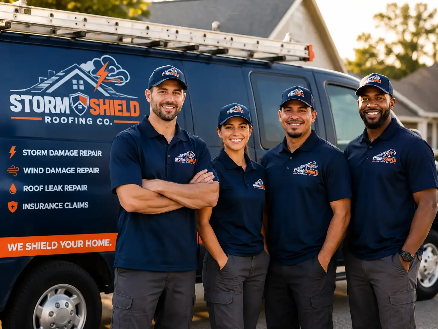Storm Damage Roof Repair company in Warrington, PA